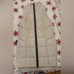 Women's Cream Puffer Vest FP movement